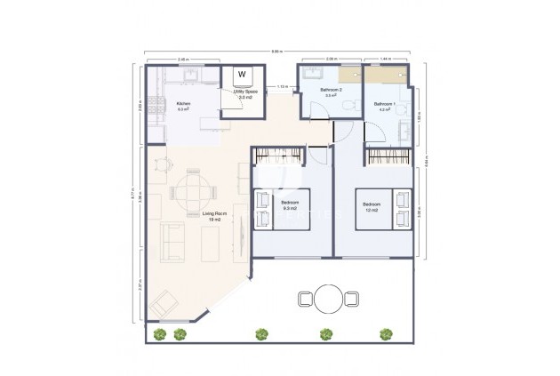 Segunda mano - Apartamento / piso -
Torrevieja - Costa Blanca