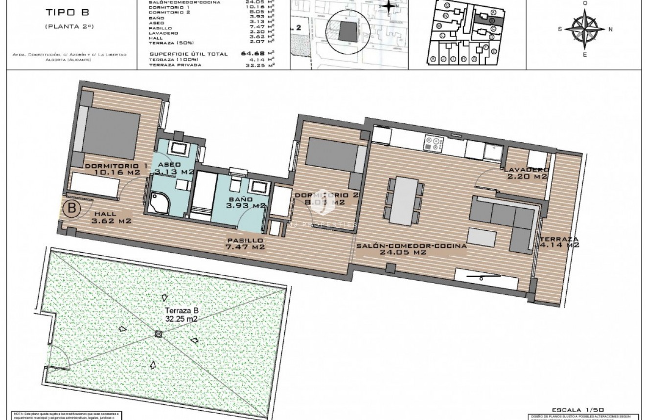 Segunda mano - Apartamento / piso -
Algorfa - Inland