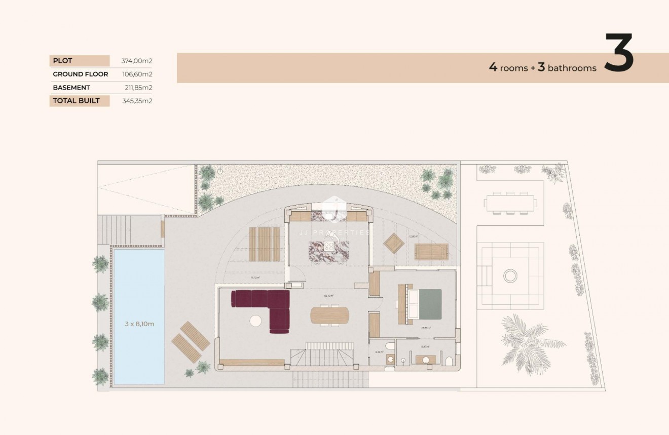 Obra nueva - Villa -
Algorfa - La finca golf