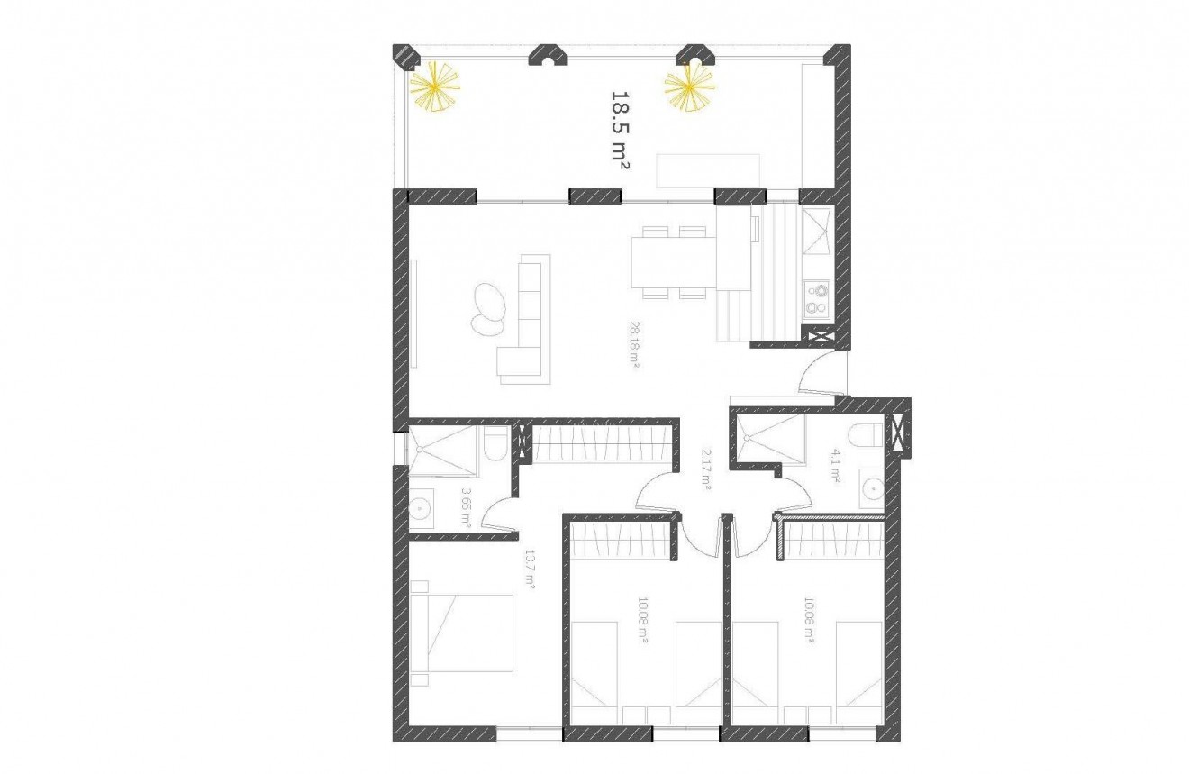 Obra nueva - Apartamento / piso -
Villajoyosa - Cala Mallaeta