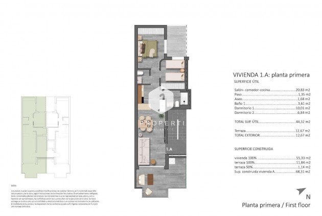 Obra nueva - Apartamento / piso -
Pilar de la Horadada - TORRE DE LA HORADADA