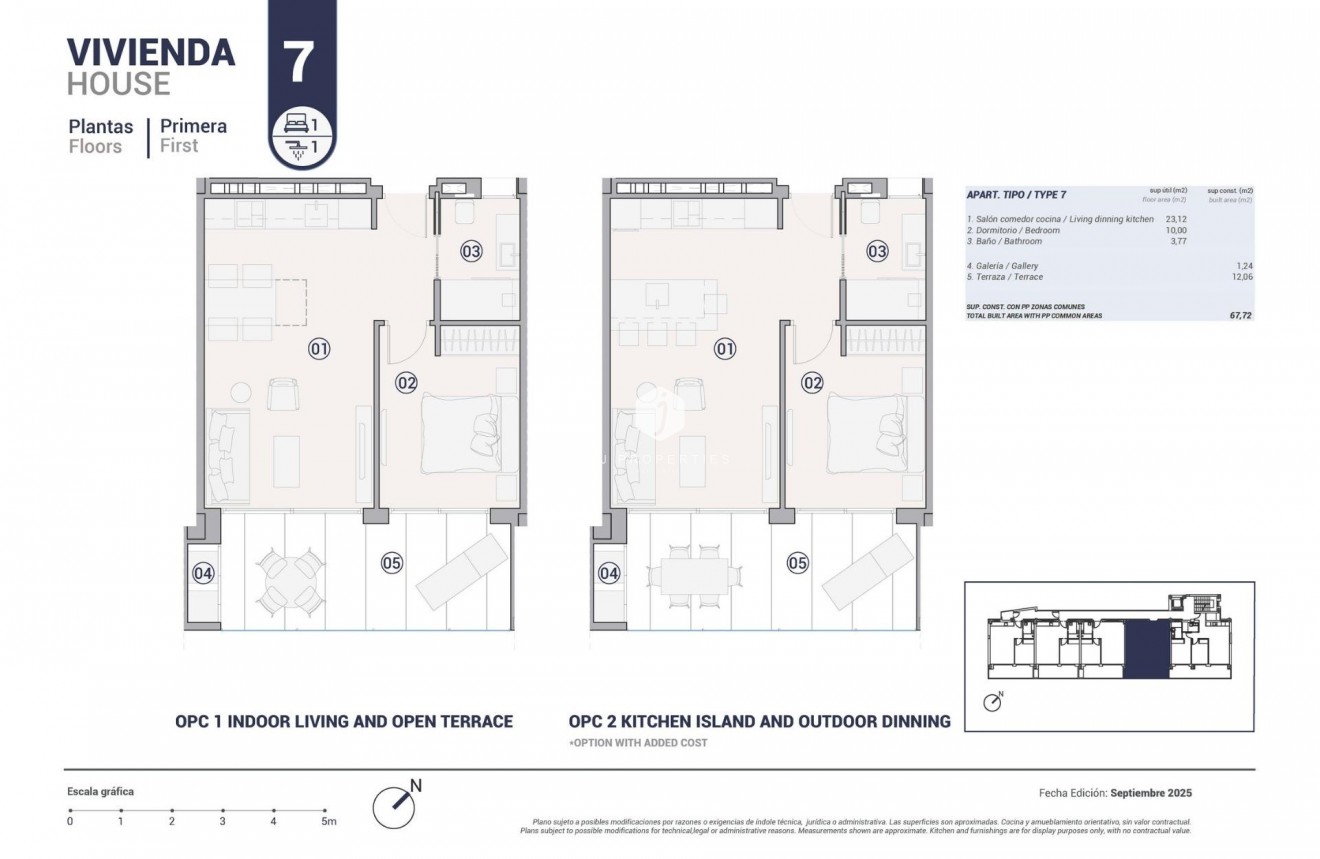 Obra nueva - Apartamento / piso -
Villajoyosa - Puntes del Moro