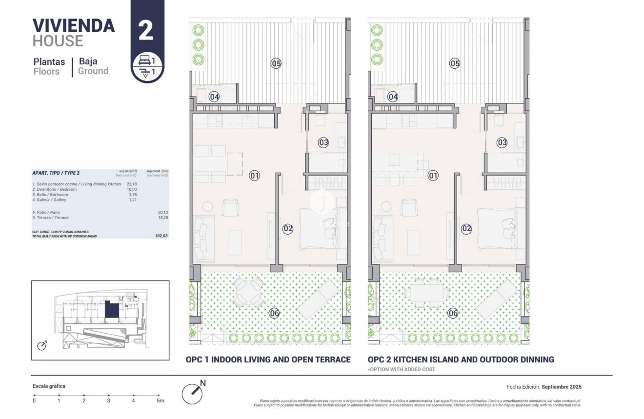 Obra nueva - Apartamento / piso -
Villajoyosa - Puntes del Moro
