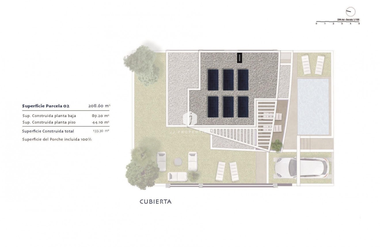 Obra nueva - Chalet -
Dolores - polideportivo