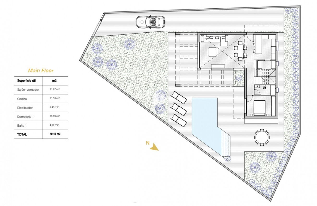 Segunda mano - Villa -
Ciudad Quesada - center