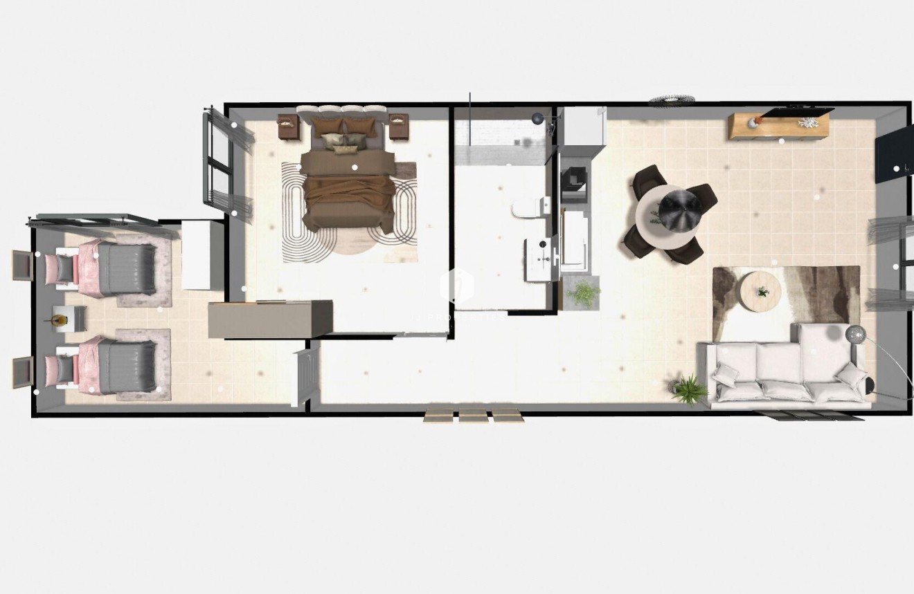 Obra nueva - Bungalow -
Hondón de las Nieves - La Canalosa