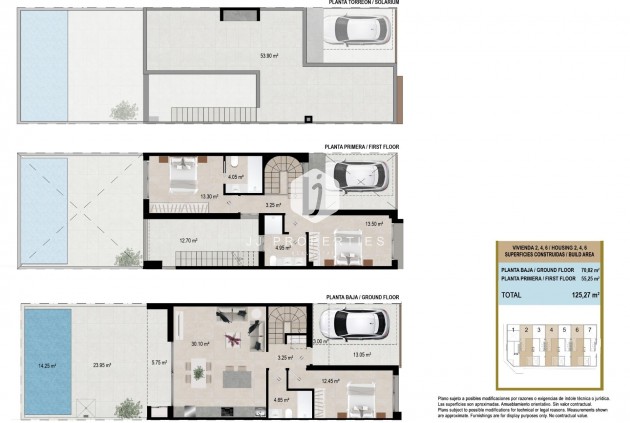 Nieuwbouw Woningen - Chalet -
San Javier - pueblo