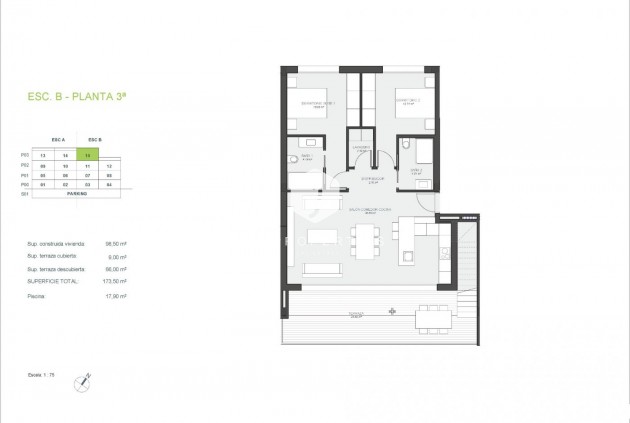 Nowy budynek - Daszek -
Orihuela - Las Colinas Golf