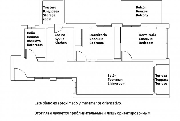Resale - Apartment / flat -
Torrevieja - Estacion de autobuses