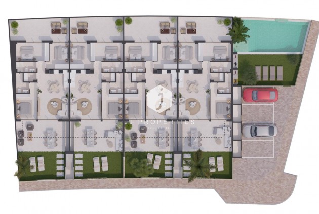 Nowy budynek - Bungalow -
San Pedro del Pinatar - Los Cuarteros