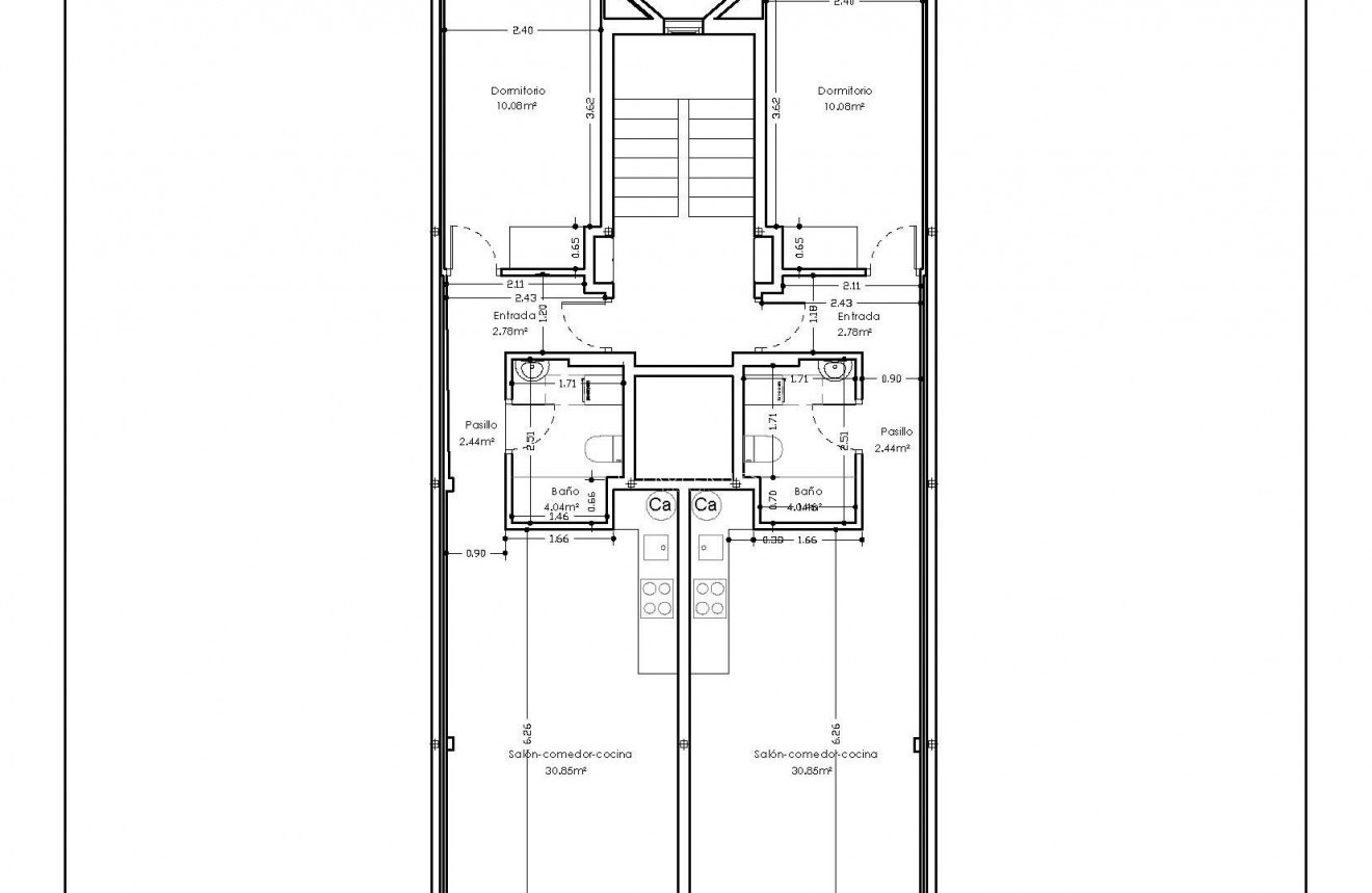 New Build - Apartment / flat -
Alicante - Centro