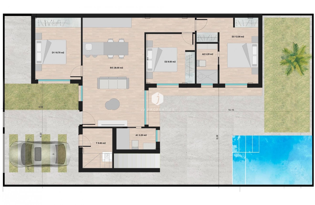 Neue Gebäude - Chalet -
Torre Pacheco - Roldán
