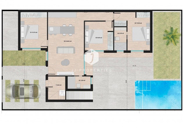 Neue Gebäude - Chalet -
Torre Pacheco - Roldán