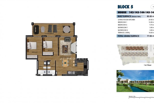 New Build - Apartment / flat -
Los Alcazares - La Serena Golf