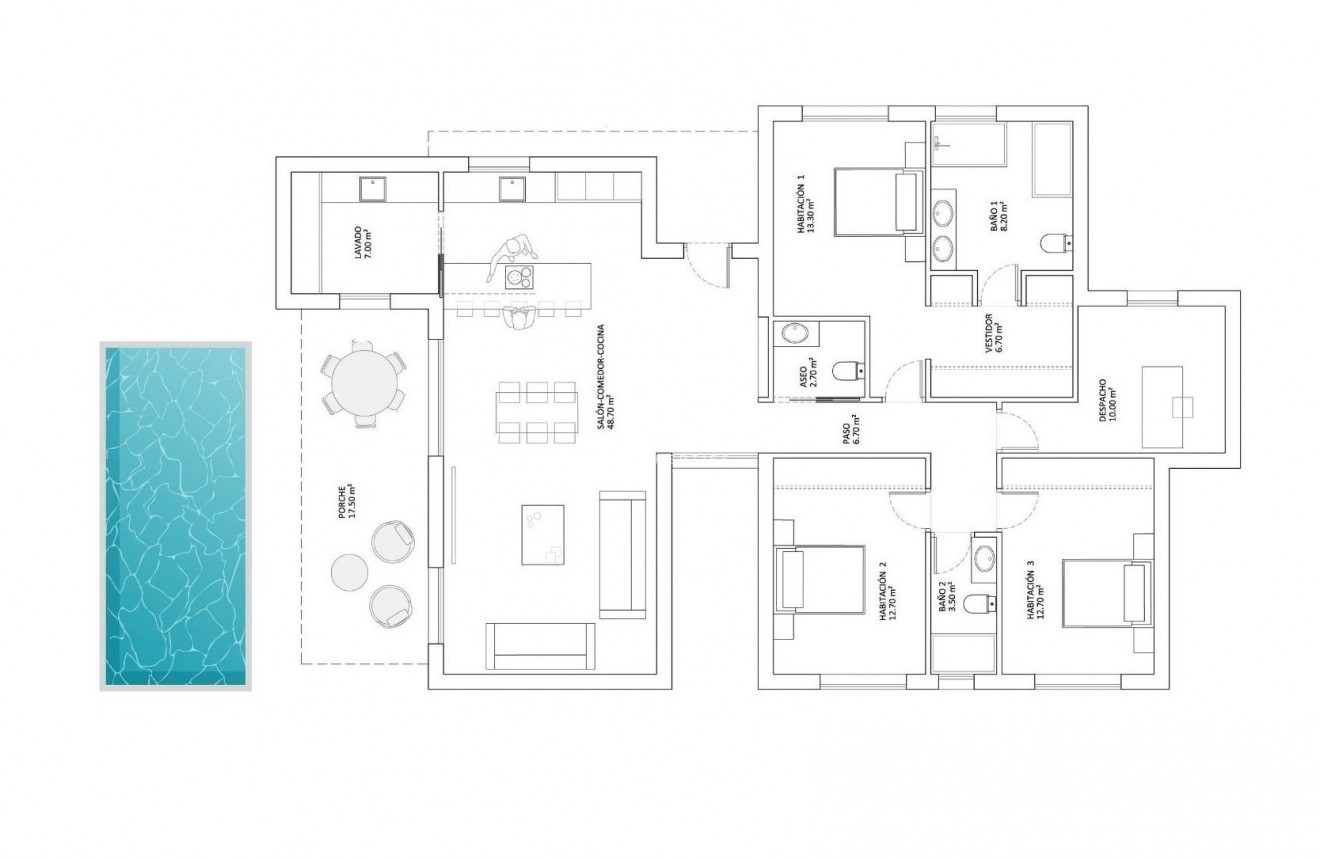 New Build - Villa -
Monforte del Cid - La Capitana