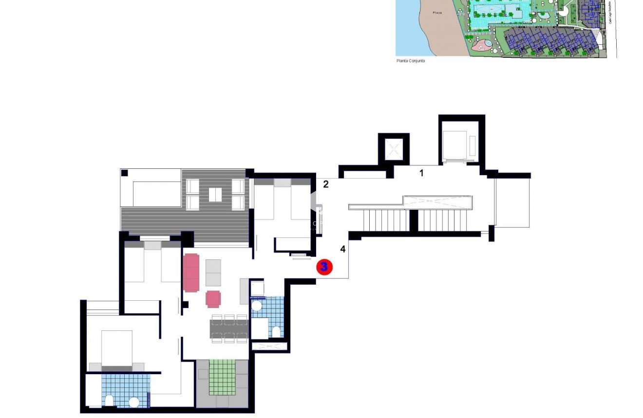 Nieuwbouw Woningen - Appartement / flat -
Denia - L´Estanyó (Marinas)
