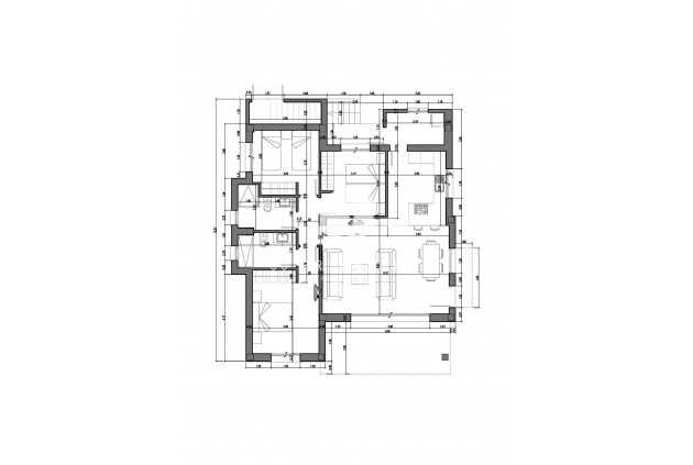 Obra nueva - Villa -
Rafal - polideportivo