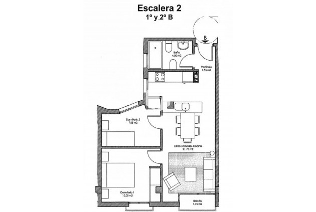 Nieuwbouw Woningen - Appartement / flat -
Avileses - pueblo