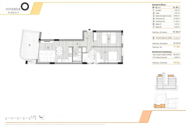 Nouvelle construction - Attique -
Torrevieja - Centro