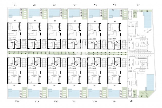 Nieuwbouw Woningen - Villa -
San Javier - Parque de los leones