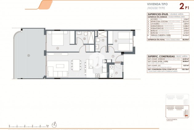 Nouvelle construction - Appartement -
Torrevieja - La Hoya