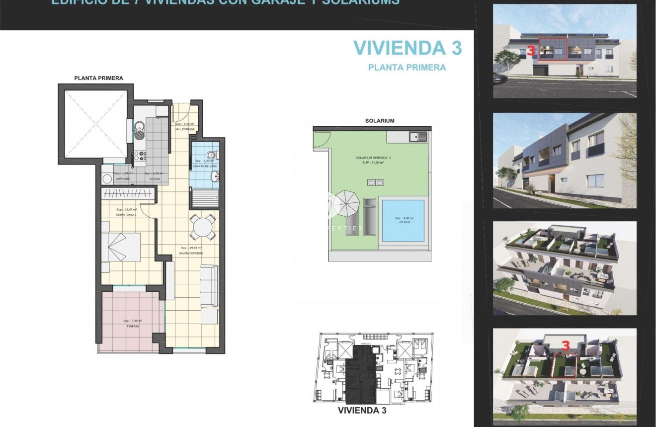 New Build - Apartment / flat -
Pilar de la Horadada - pueblo