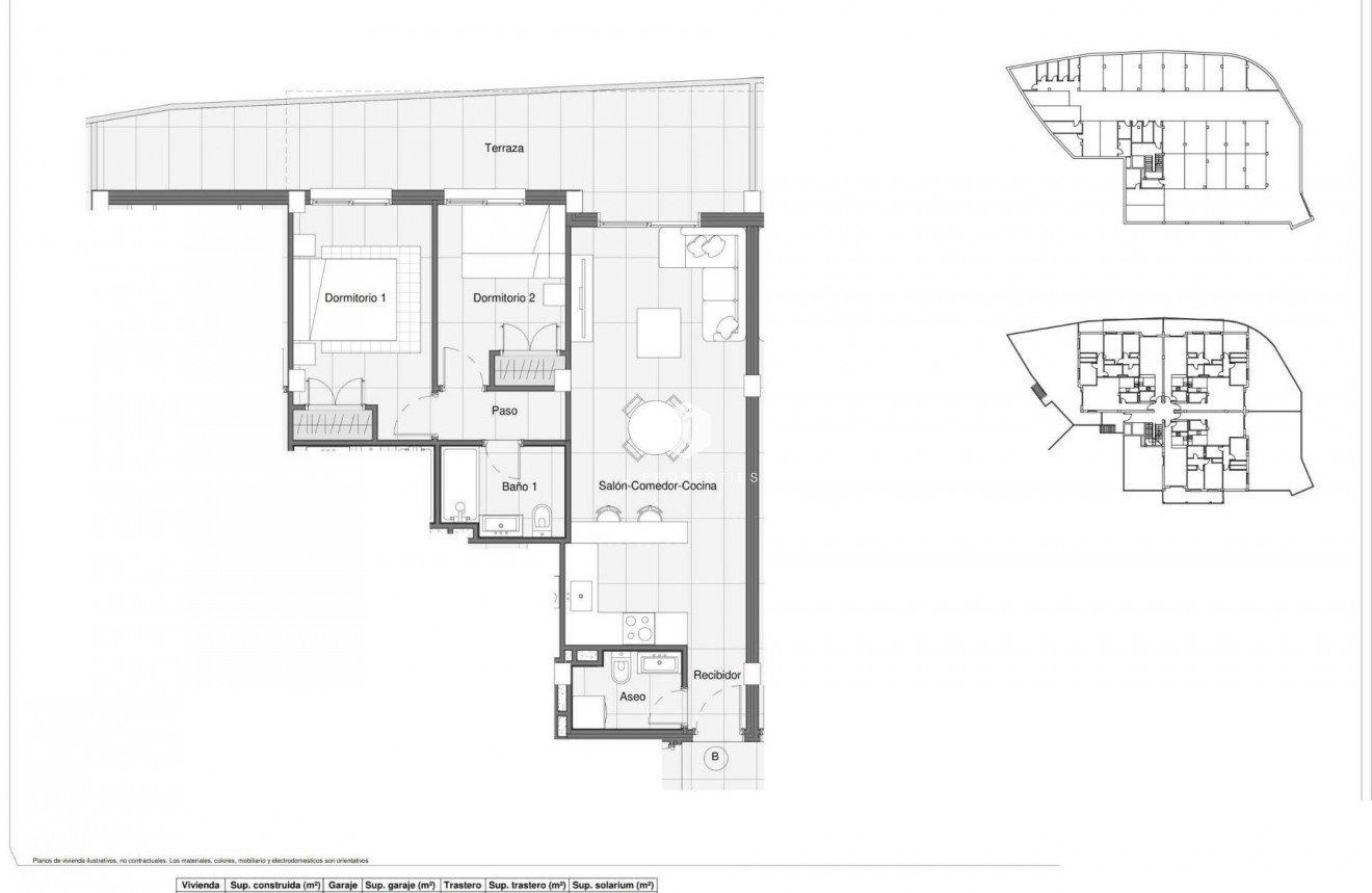 Neue Gebäude - Wohnung -
Bigastro - pueblo