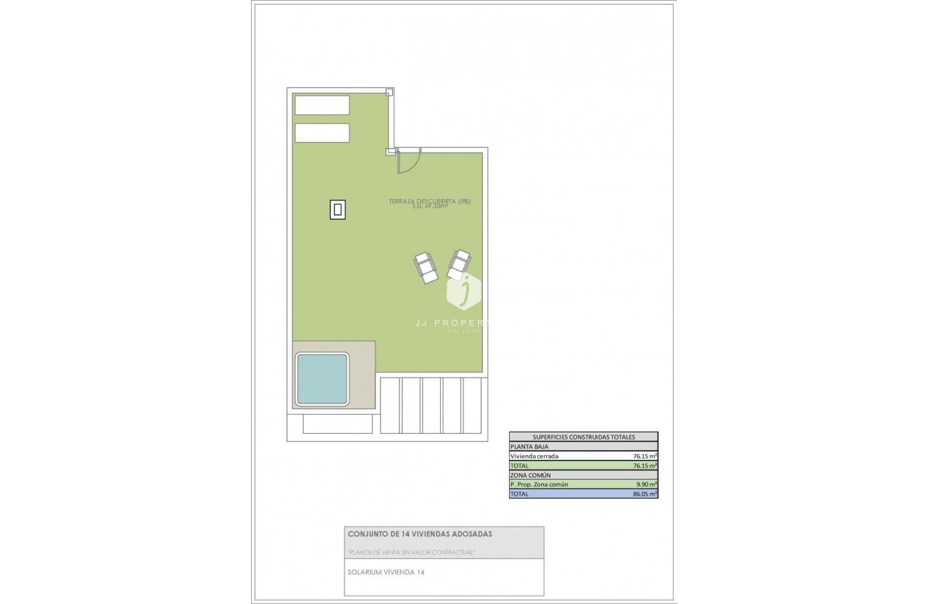 Obra nueva - Bungalow -
Rojales - Pueblo