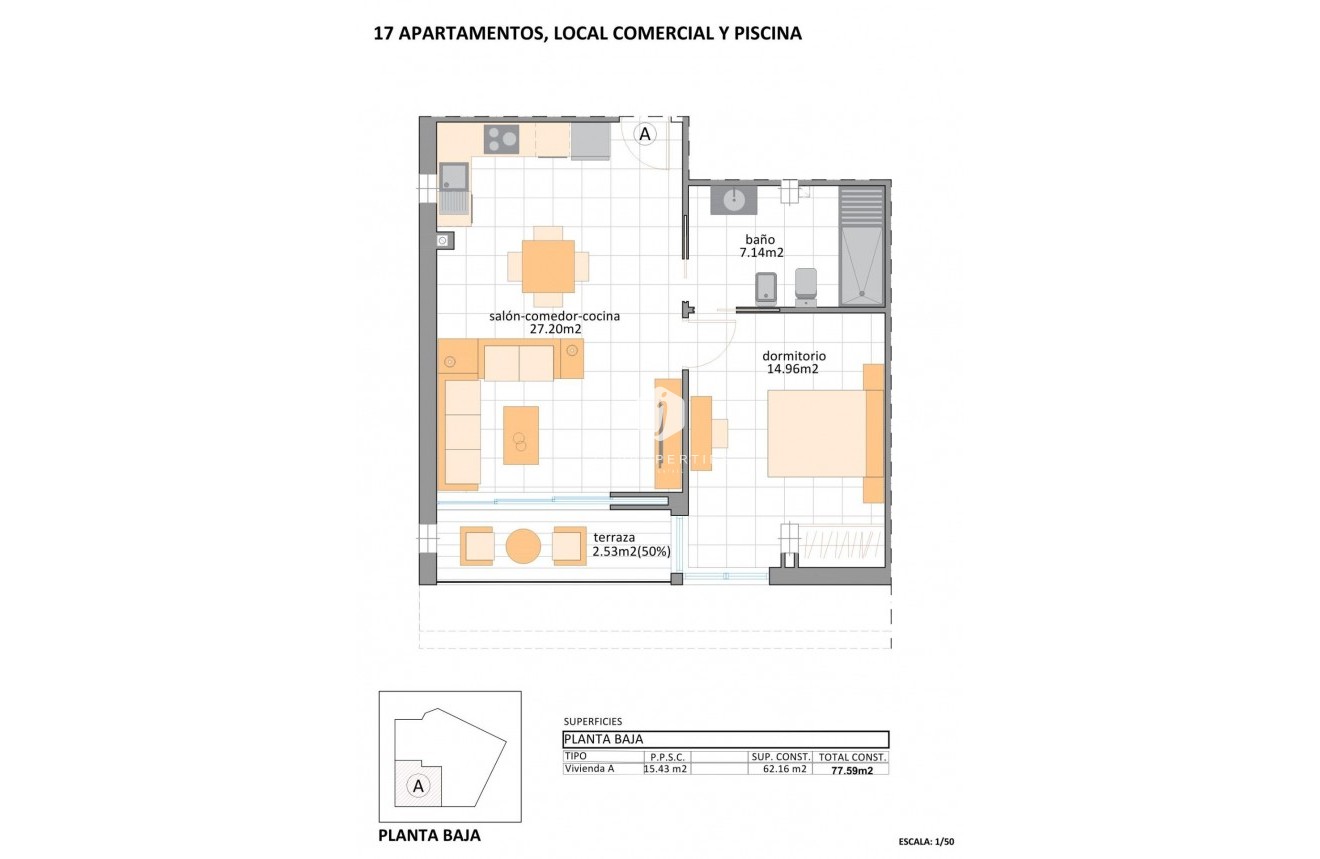 Obra nueva - Apartamento / piso -
San Pedro del Pinatar - Lo Pagan