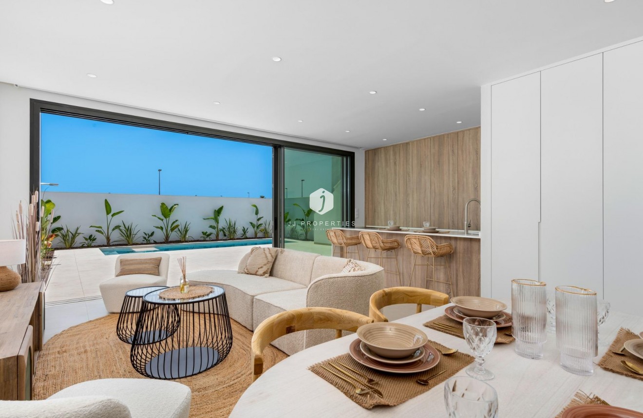 Obra nueva - Villa -
Los Alcazares - Serena Golf