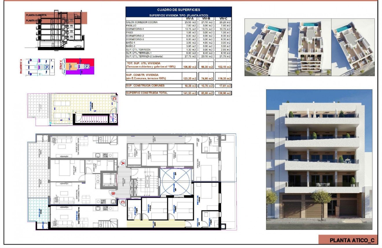 New Build - Penthouse -
Torrevieja - Centro