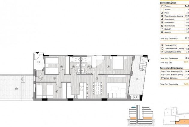 New Build - Apartment / flat -
Torrevieja - Centro