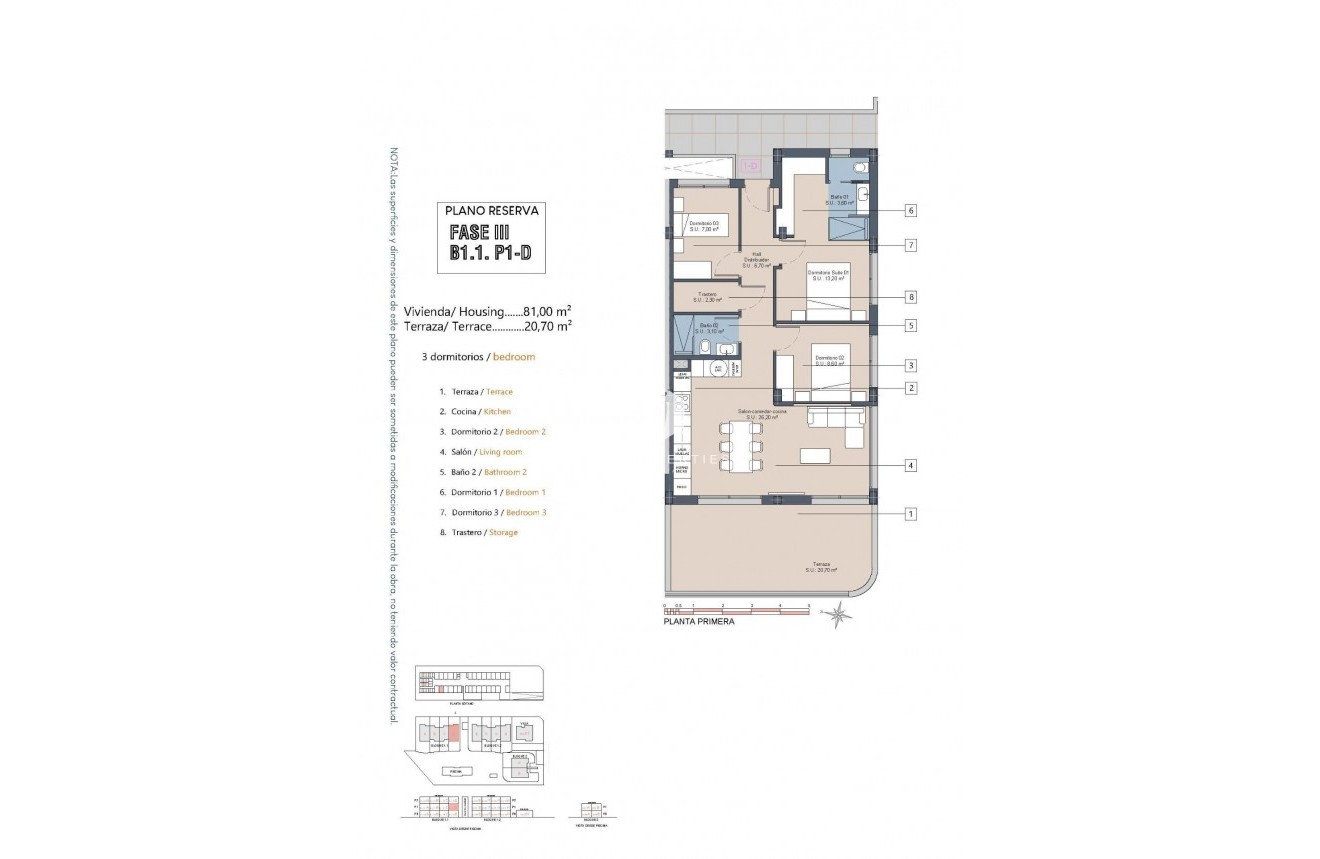 New Build - Apartment / flat -
Los Alcazares - La Serena Golf