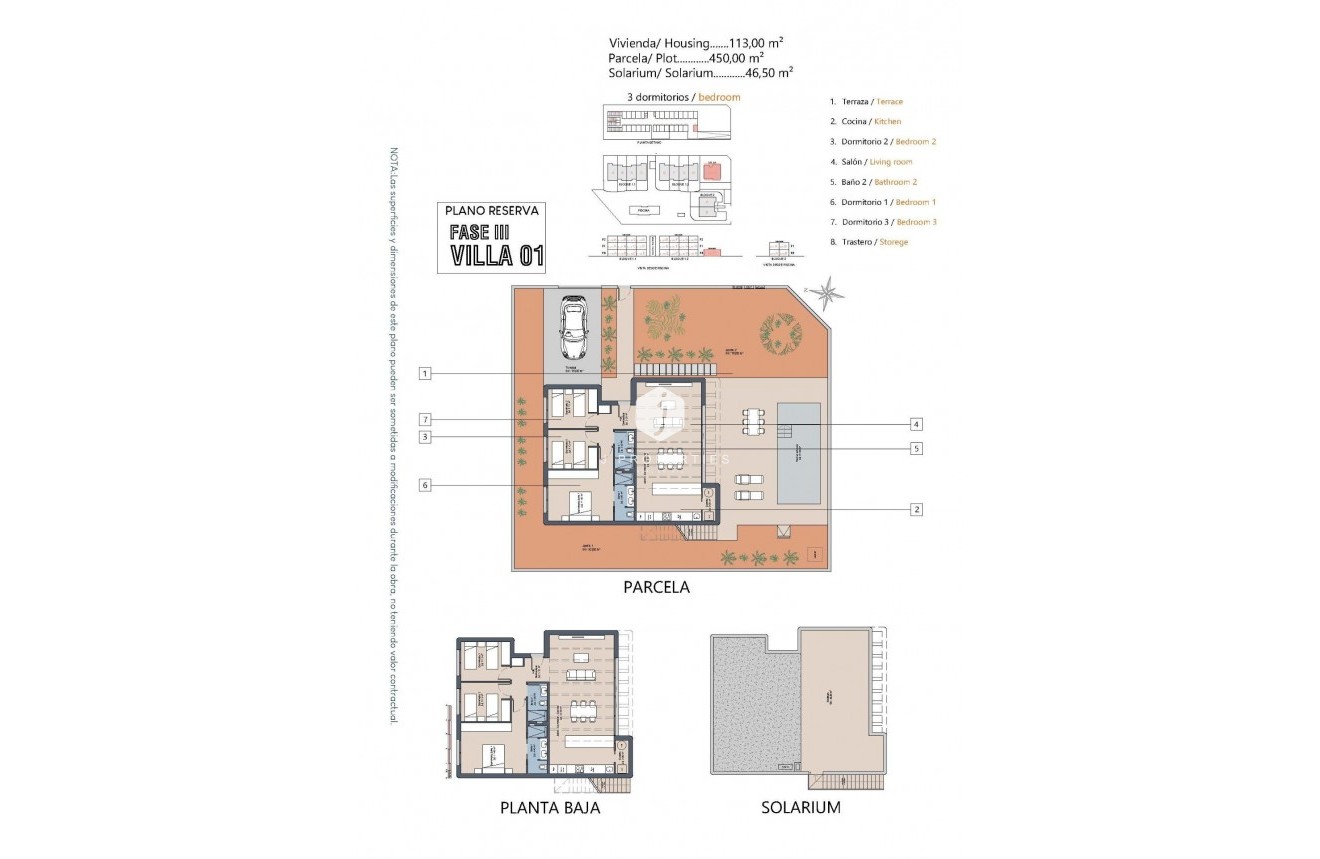 Nouvelle construction - Villa -
Los Alcazares - La Serena Golf