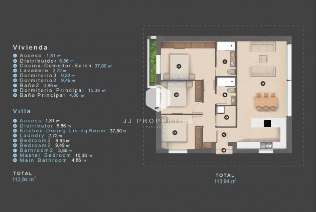 New Build - Villa -
Orihuela Costa - Las Filipinas