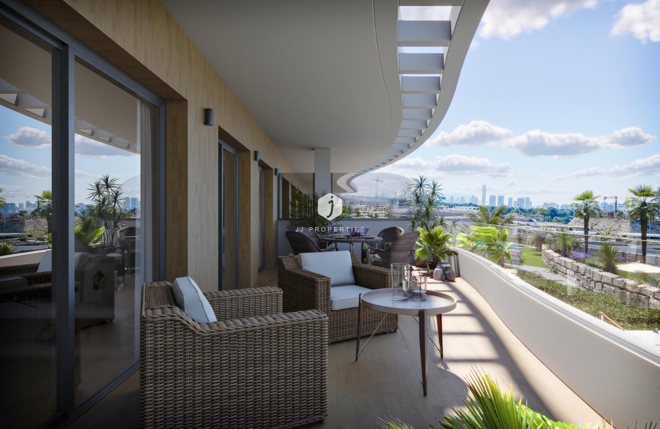 New Build - Apartment / flat -
Finestrat - Campana Garden