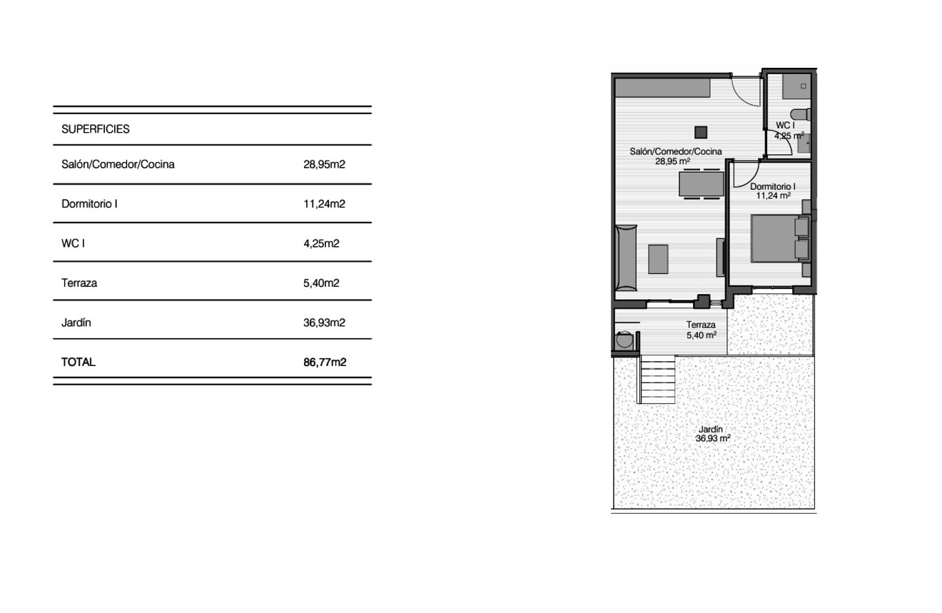 Resale - Apartment / flat -
San Miguel de Salinas - Inland