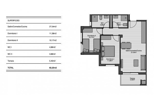 Resale - Apartment / flat -
San Miguel de Salinas - Inland