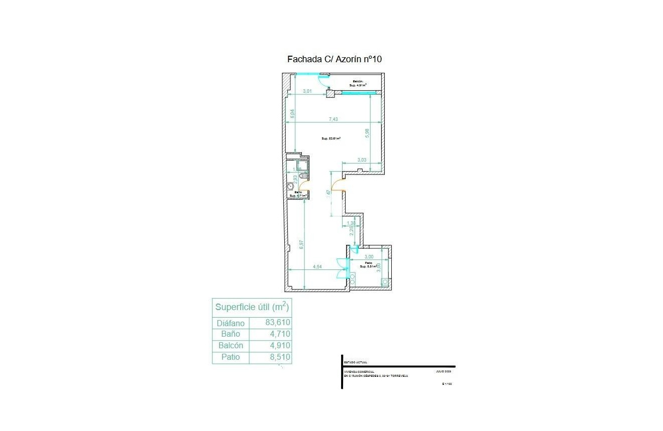 Z drugiej ręki - Mieszkanie w bloku -
Torrevieja - Centro