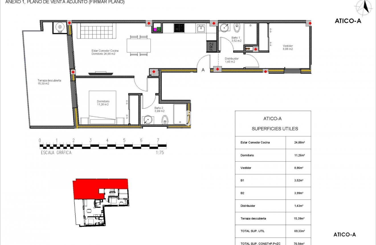 Neue Gebäude - Penthouse -
Torrevieja - Centro