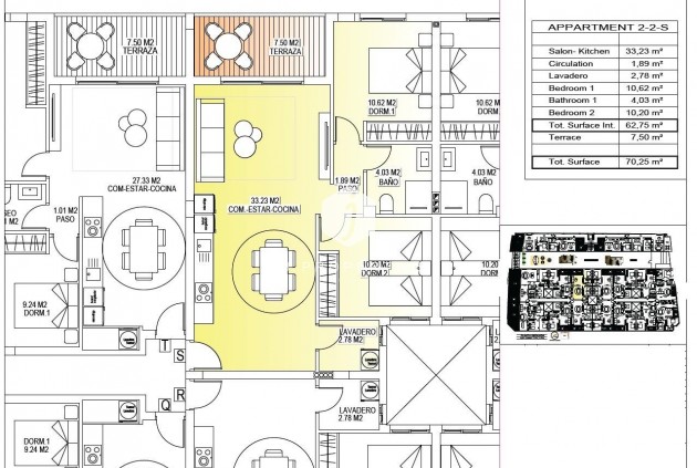 Neue Gebäude - Penthouse -
San Miguel de Salinas - Pueblo