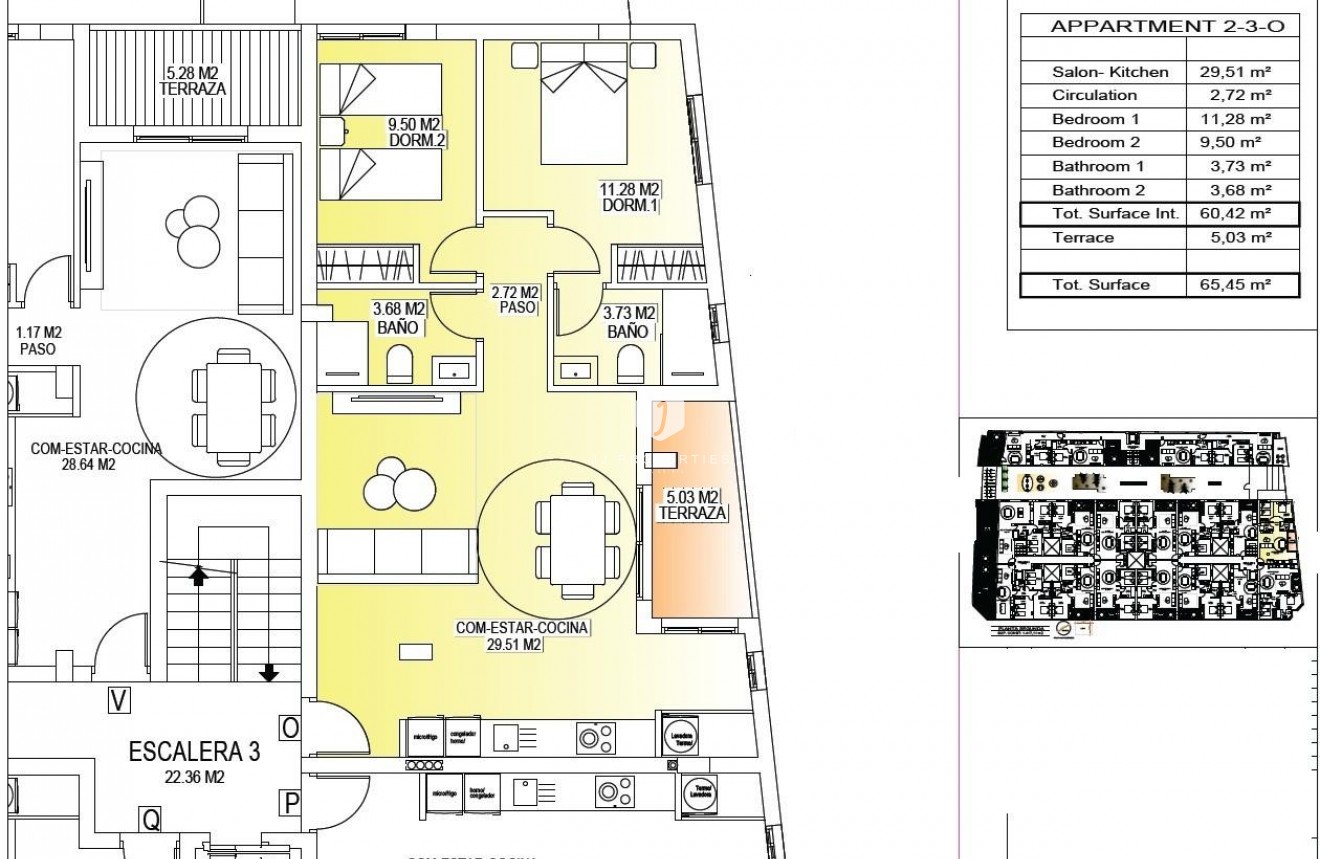 Neue Gebäude - Penthouse -
San Miguel de Salinas - Pueblo