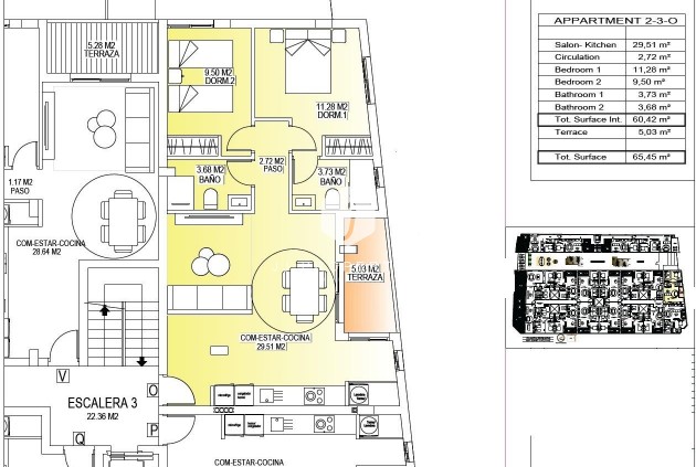 Neue Gebäude - Penthouse -
San Miguel de Salinas - Pueblo