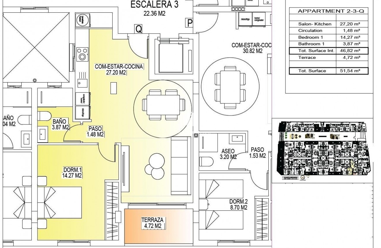 Neue Gebäude - Penthouse -
San Miguel de Salinas - Pueblo