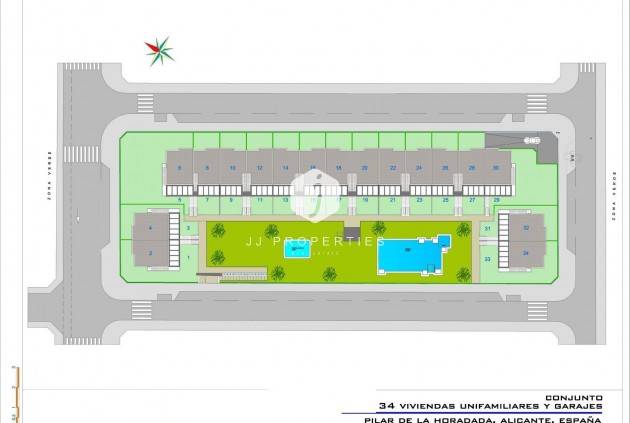 New Build - Bungalow -
Pilar de la Horadada - pueblo