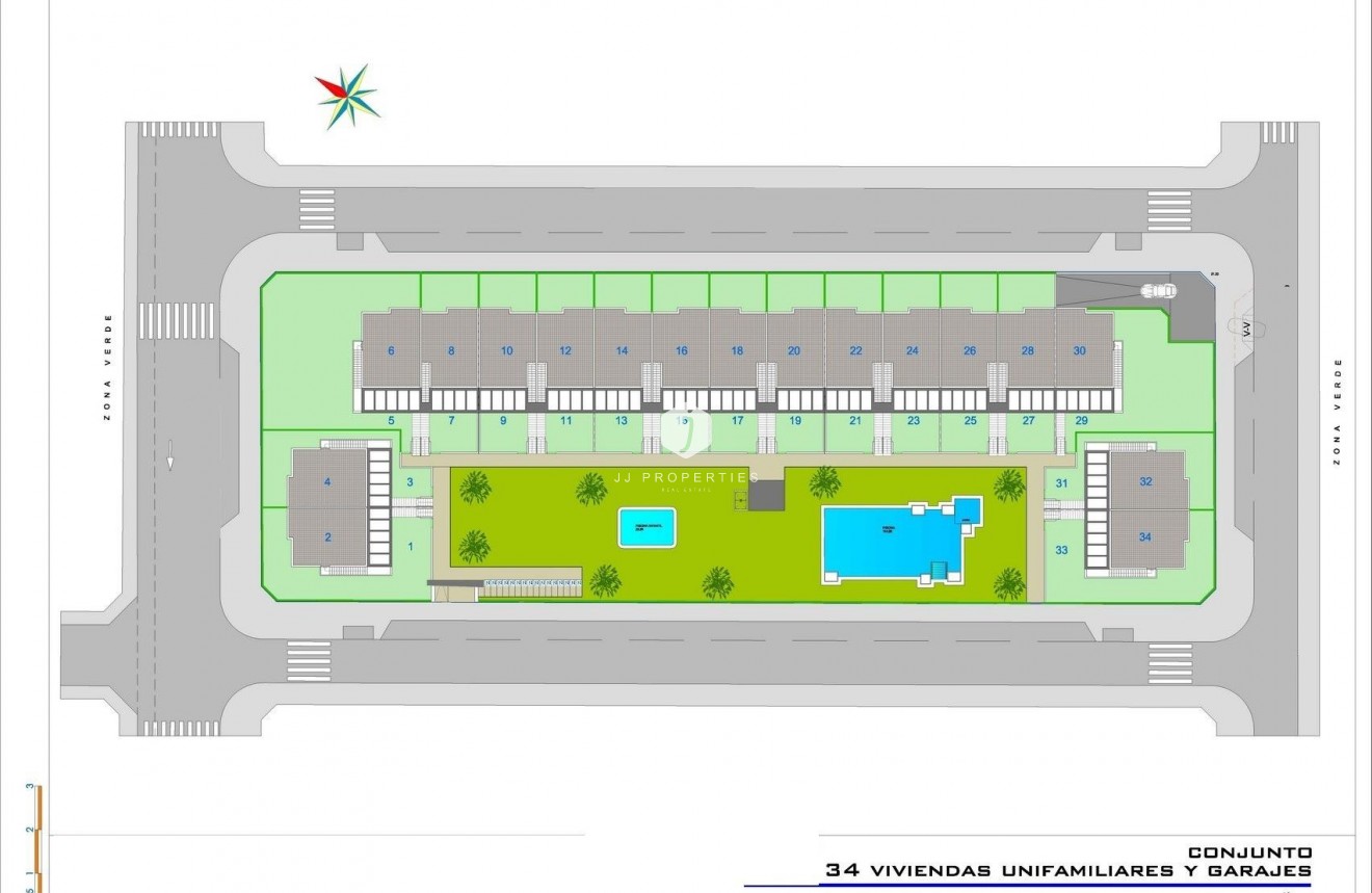 New Build - Bungalow -
Pilar de la Horadada - pueblo