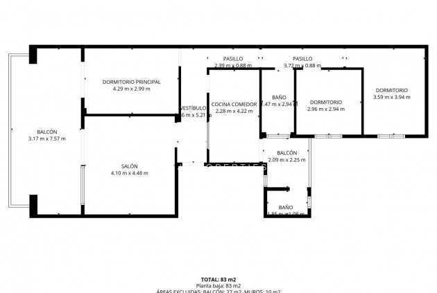 D'occasion - Attique -
Torrevieja - Playa de los Naufragos