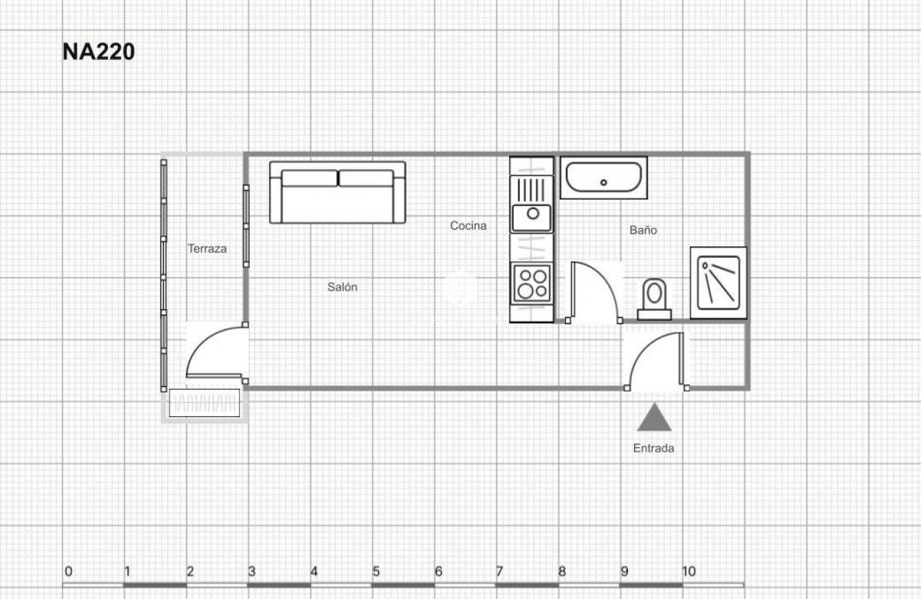 D'occasion - Appartement -
Torrevieja - Centro
