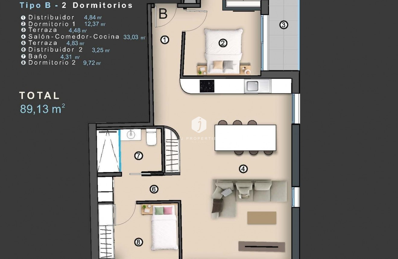 Nowy budynek - Mieszkanie w bloku -
Torrevieja - Centro