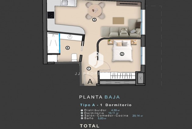 New Build - Apartment / flat -
Torrevieja - Centro